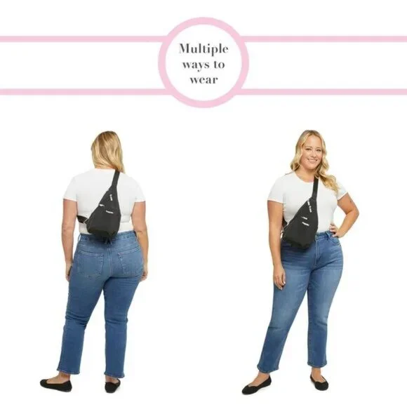 baggallini Mini Crossbody Sling Bag Cheetah - Picture 7 of 7